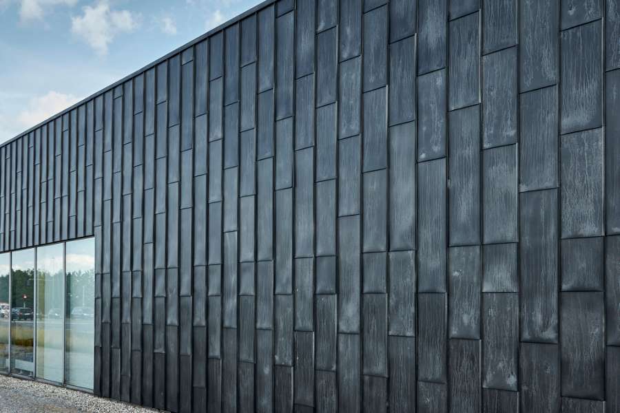 Facade til renovering af lagerhal